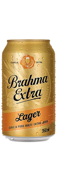 Brahma Extra Lager Lata Std 350ml
