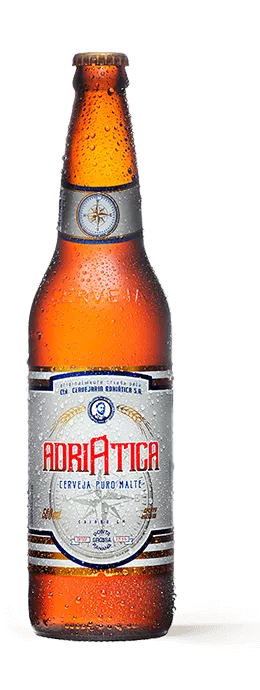 Imagem de uma garrafa de cerveja Adriatica 600ml