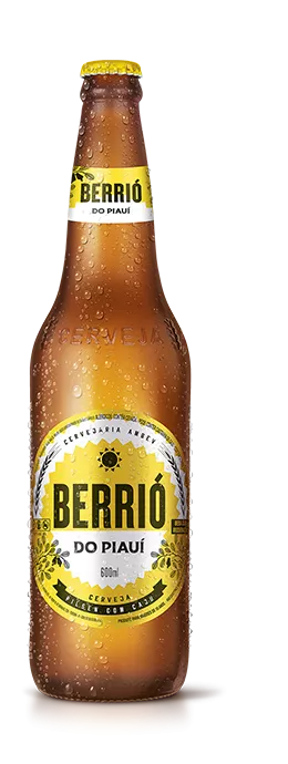 Imagem de uma garrafa de cerveja Berrió do Piauí 600ml
