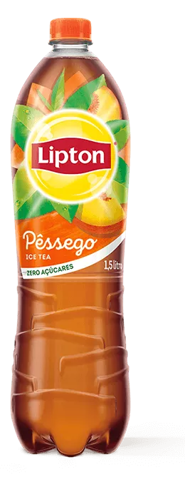 Imagem de uma garrafa de Lipton Pêssego 1.5L