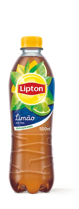 Imagem de uma garrafa de Lipton Limão 500ml