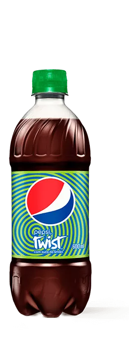 Imagem de uma garrafa de Pepsi Twist 600ml