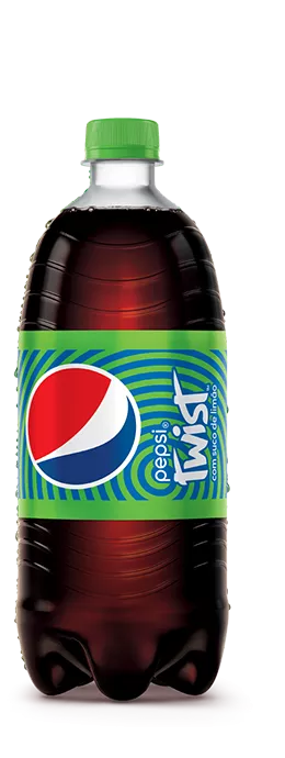 Imagem de uma garrafa de Pepsi Twist 1L