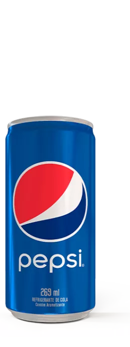 Imagem de uma latinha de Pepsi 269ml