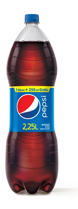 Imagem de uma garrafa de Pepsi 2.25L
