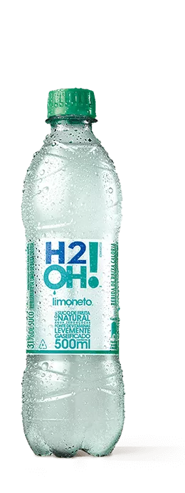 Imagem de uma garrafa de H2OH! Limoneto 500ml