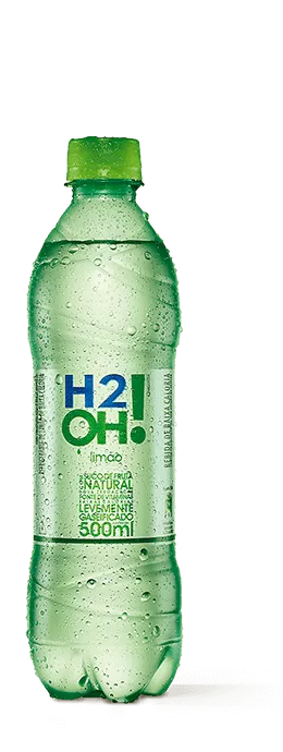 Imagem de uma garrafa de H2OH! Limão 500ml